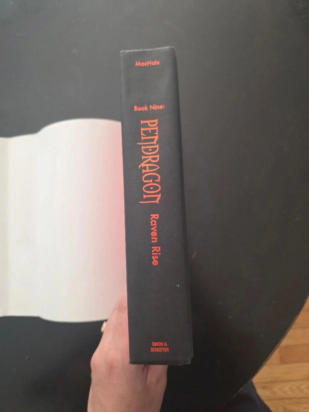 Raven Rise by D.J. MacHale - Pendragon #9 - Signed by the Author